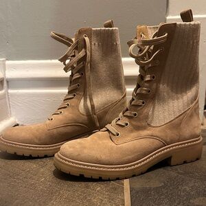 Sam Edelman Tan Women's Combat Boots